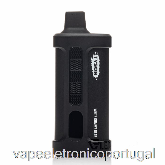 Vape Eletrônico Tyson 2.0 Iron Mike 15000 Descartável Ursinho De Goma Branco